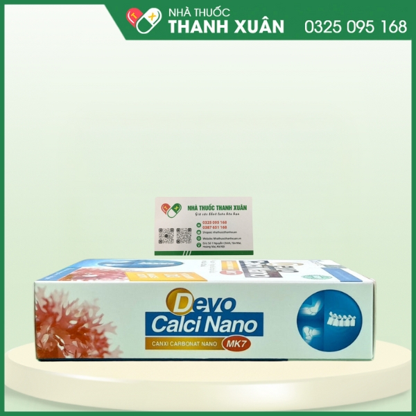 Devo Calci Nano - Bổ sung canxi, vitamin D3 cho cơ thể